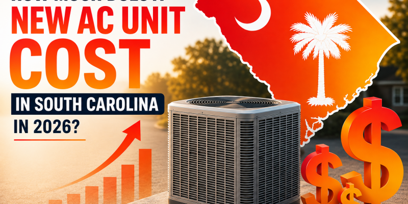 how much does new ac unit cost in SC 2026