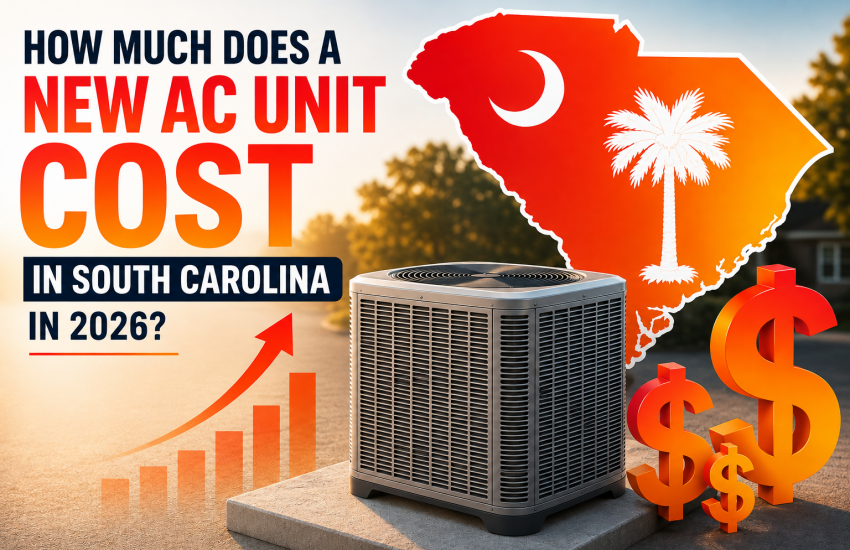 how much does new ac unit cost in SC 2026